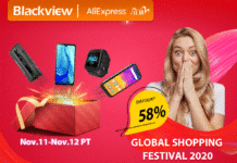 Grab up to 58% Off on Various Blackview Products at 11.11 Global Shopping Festival