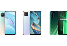 Xiaomi Mi 10T Lite vs OPPO Reno4 Z vs Realme X50 5G: Specs Comparison