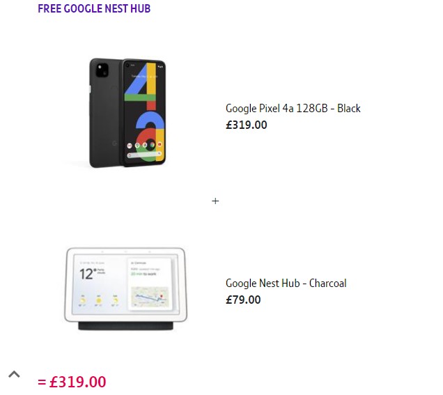 صفقة Black Friday: احصل على Google Nest Hub مجانًا في حزمة مع Pixel 4a [UK Only]