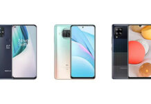 OnePlus Nord N10 vs Xiaomi Mi 10T Lite vs Samsung Galaxy A42 5G: Specs Comparison