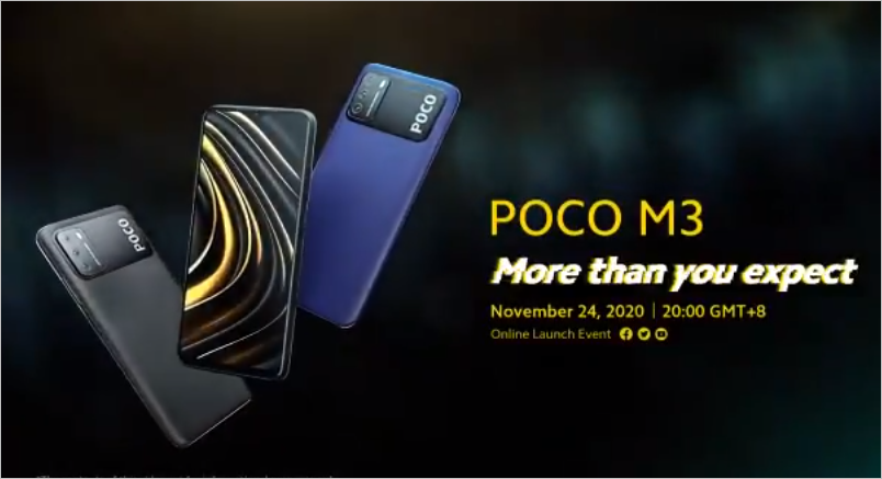  POCO M3 pricing leaked before launch