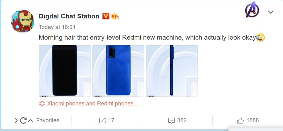 يظهر Redmi Note 10 4G (M2010J19SC) المزعوم على TENAA تخطيطًا فريدًا للكاميرا