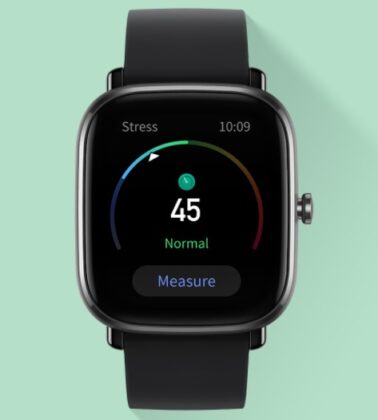 Amazfit GTS 2 Mini Stress Level Measurement