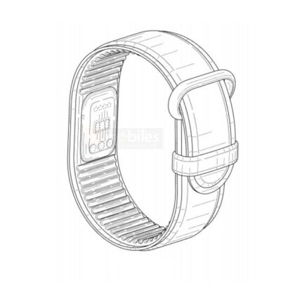 Google patents a fitness tracker design similar to Amazon Halo 7 Google Fitness Tracker Design Patent 02