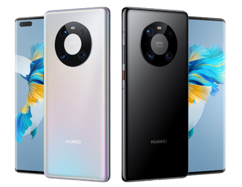 Huawei Mate 40 Pro en primer plano