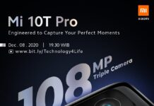 Xiaomi Mi 10T Pro to launch in Indonesia on December 8 Mi 10T Pro Indonesia