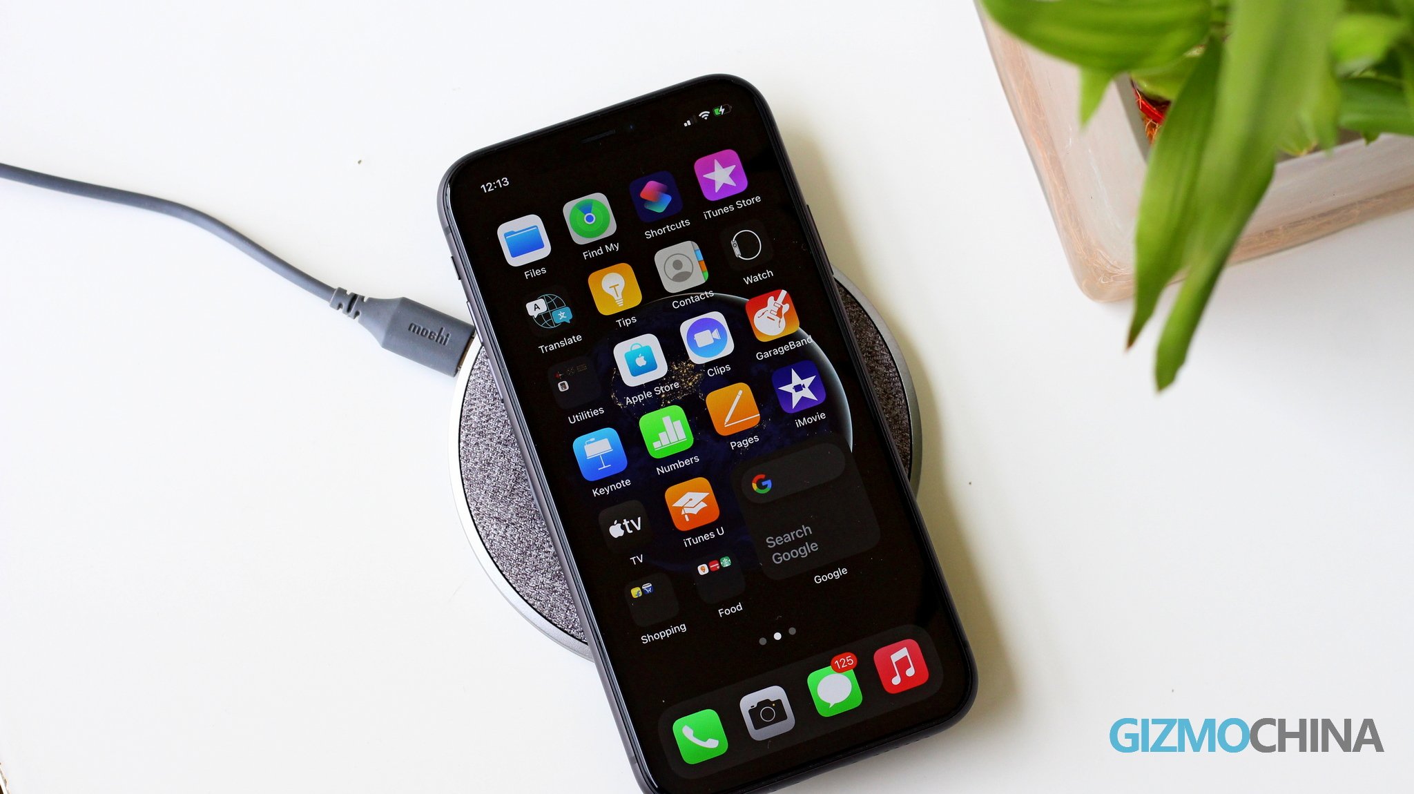 Moshi Otto trådløs lader iPhone 11 Utvalgt