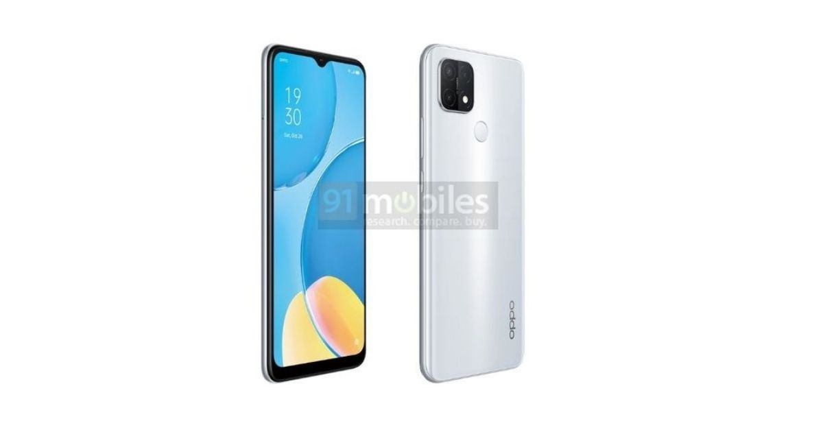 OPPO A15s renders