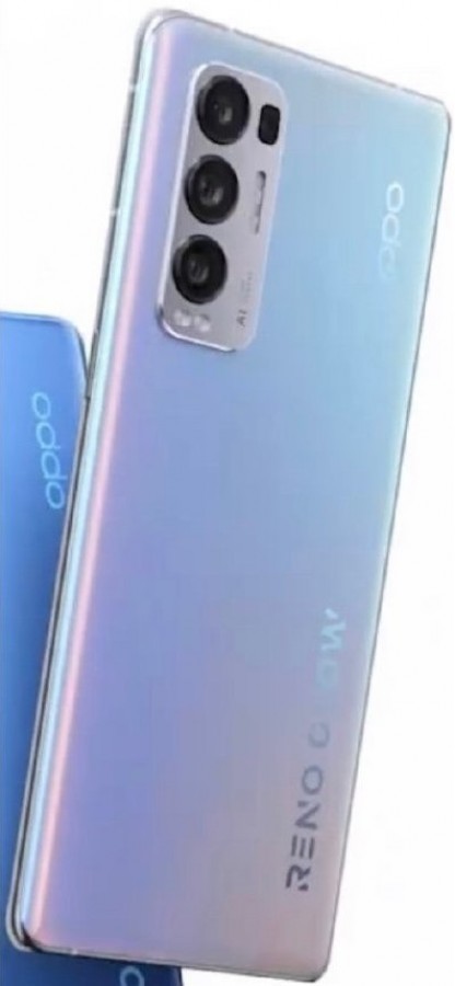 OPPO Reno5 Pro+ 5G leaked render