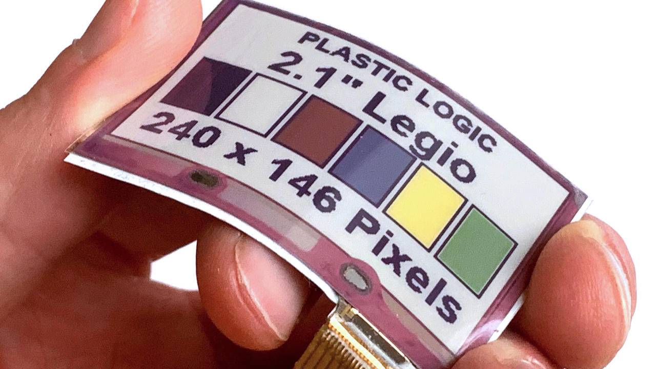 E Ink and Plastic Logic team up to launch world’s first flexible colored ePaper Displays 3