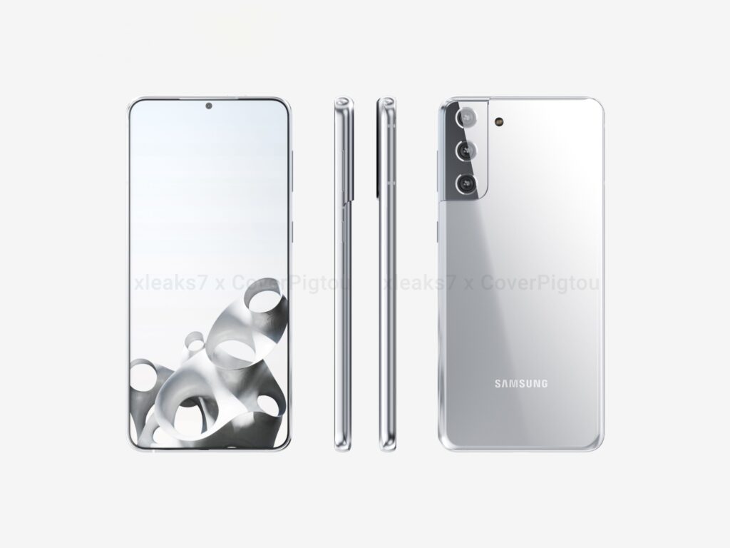 Galaxy S21+ leaks in high-quality 3D CAD renders - Gizmochina