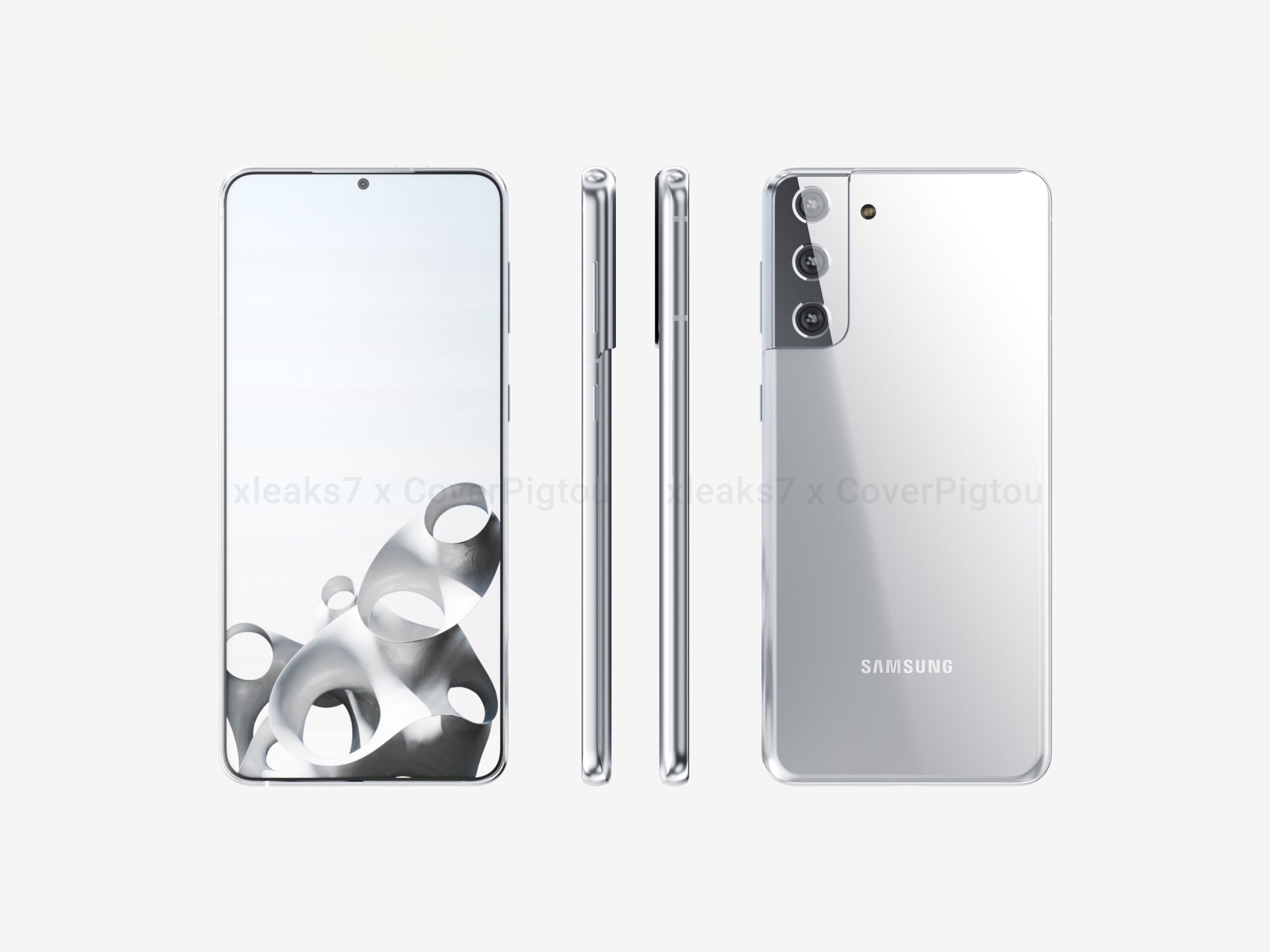 Samsung Galaxy S21 Plus 3D CAD Renders 01
