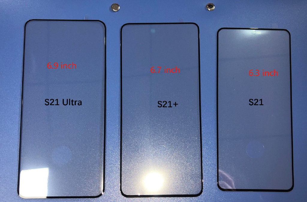 The Front Glass Panels For The Samsung Galaxy S21 Models Leak Gizmochina