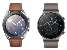 Samsung Galaxy Watch 3 and Huawei Watch GT 2 Pro