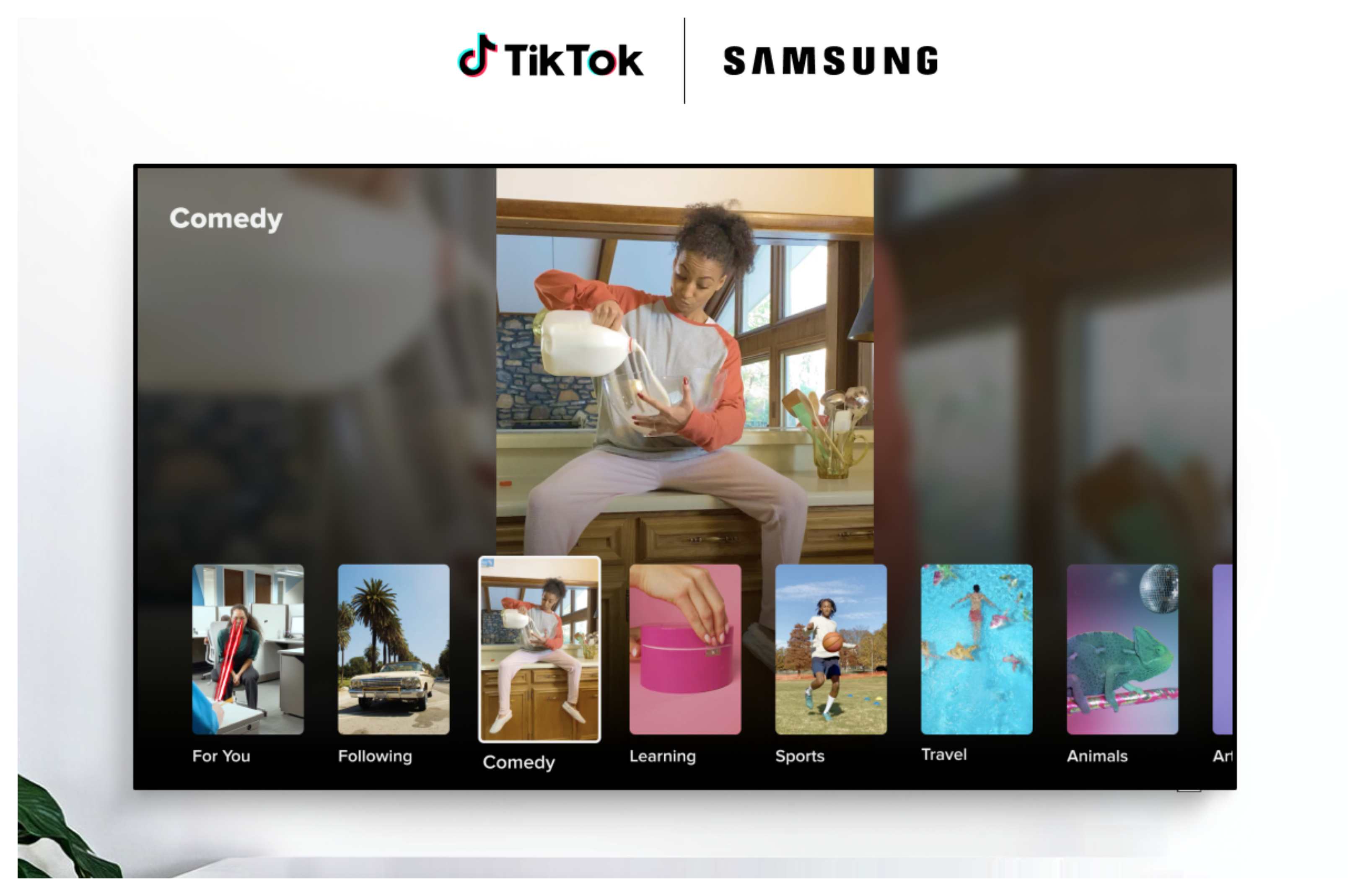 Samsung TikTok Smart TV