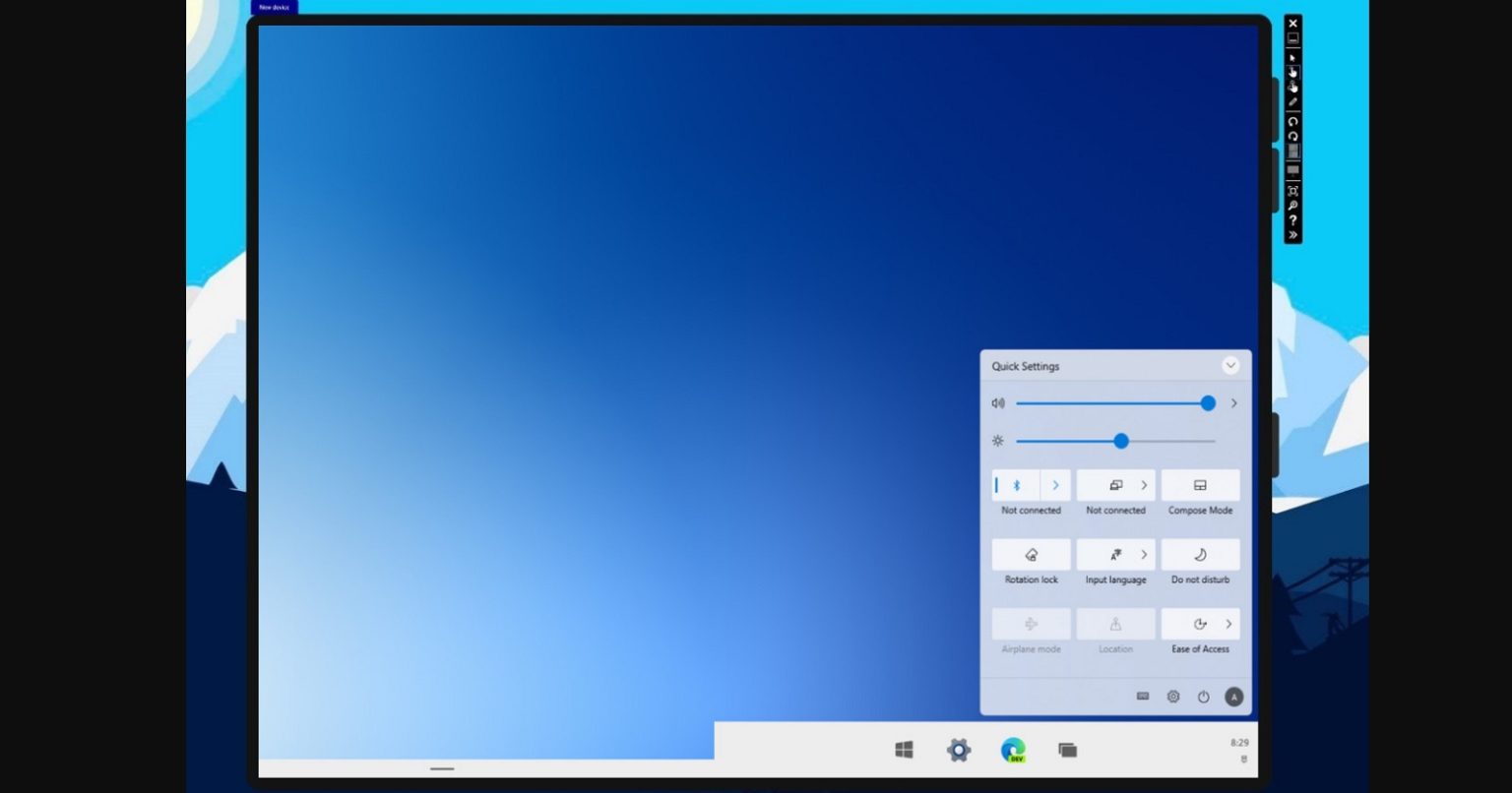 Modo de espera moderno de Windows 10X