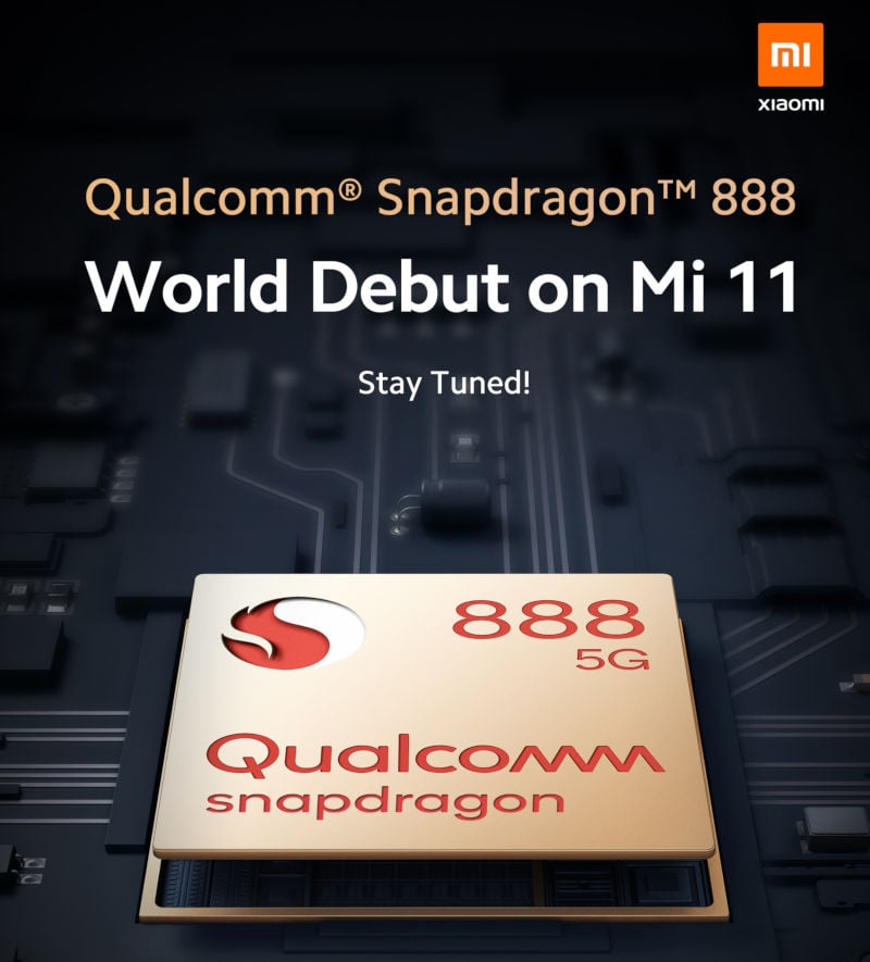 Xiaomi Mi 11 مدعومًا بمعالج Snapdragon 888 ، يُقال أنه سيتم إطلاقه في وقت لاحق من هذا الشهر