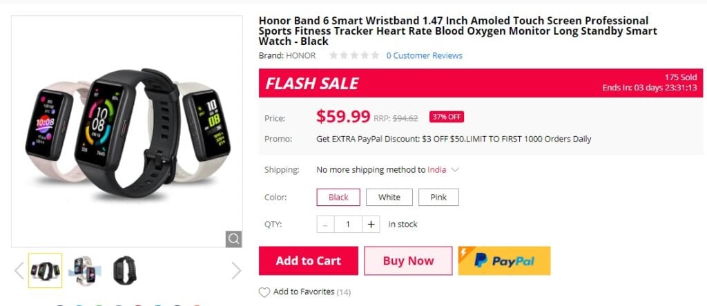 Honor Band 6 gets a massive discount, available for $59.99 - Gizmochina