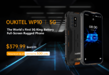 “King Battery”- Oukitel WP10 5G Available on Banggood for just $379.99 WP10 5G-1-
