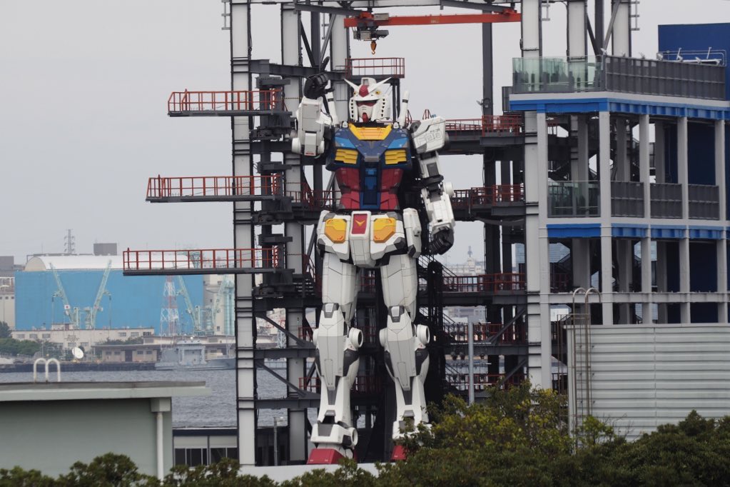 تم الكشف عن روبوت بطول 60 قدمًا من طراز "جاندام" في اليابان للمساعدة في تنشيط السياحة التي ضربها فيروس كوفيد -19