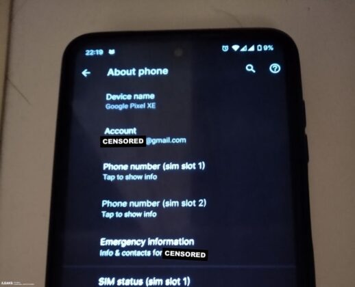 Purported “Google Pixel XE” live images appears online; are they legit? 4