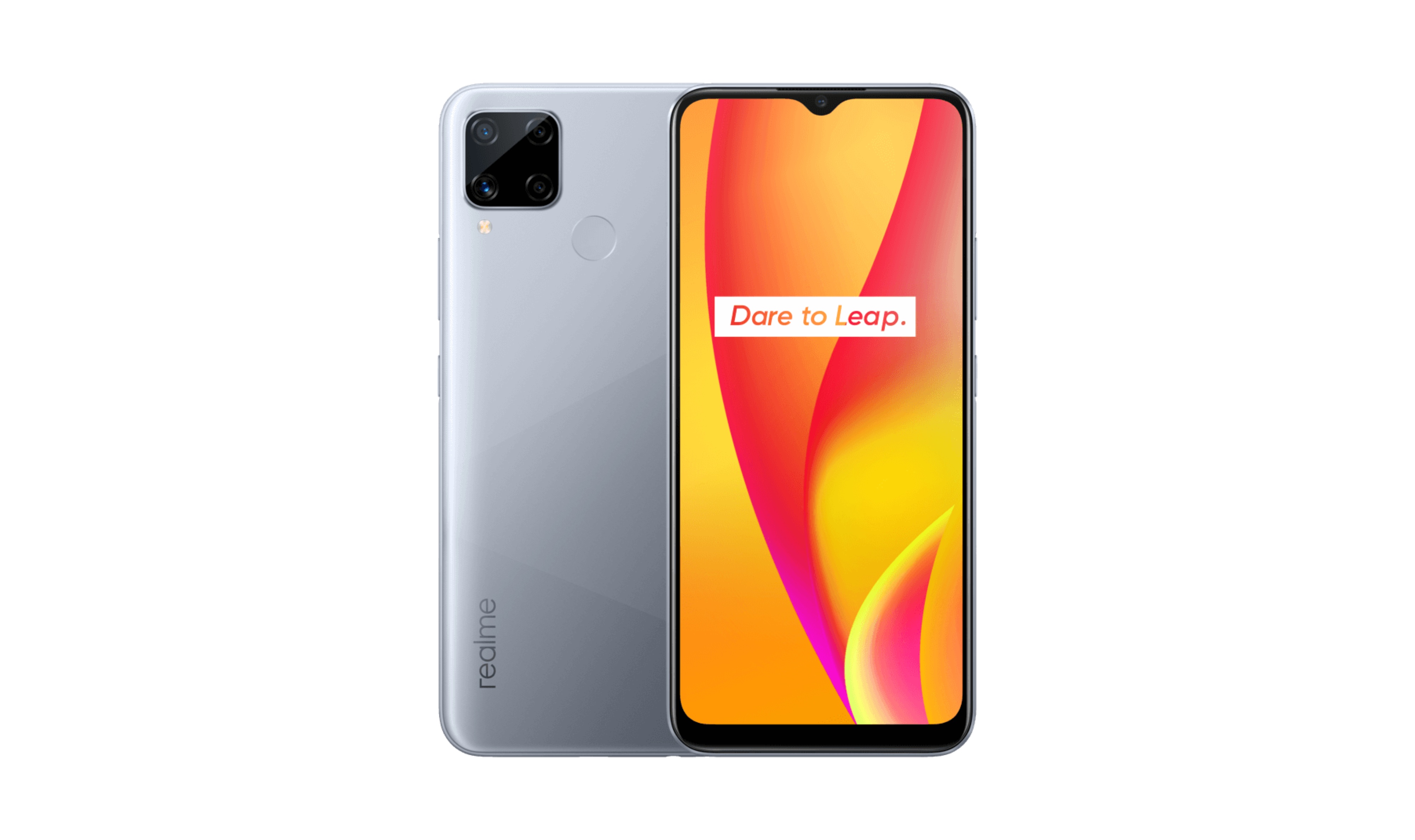 realme C15 Holiday Edition Seagull Silver