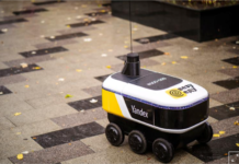 Yandex rolls out robots that deliver restaurant meals in central Moscow Yandex Rover