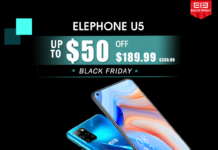 Elephone Black Friday Sale extended with upto 50% discount