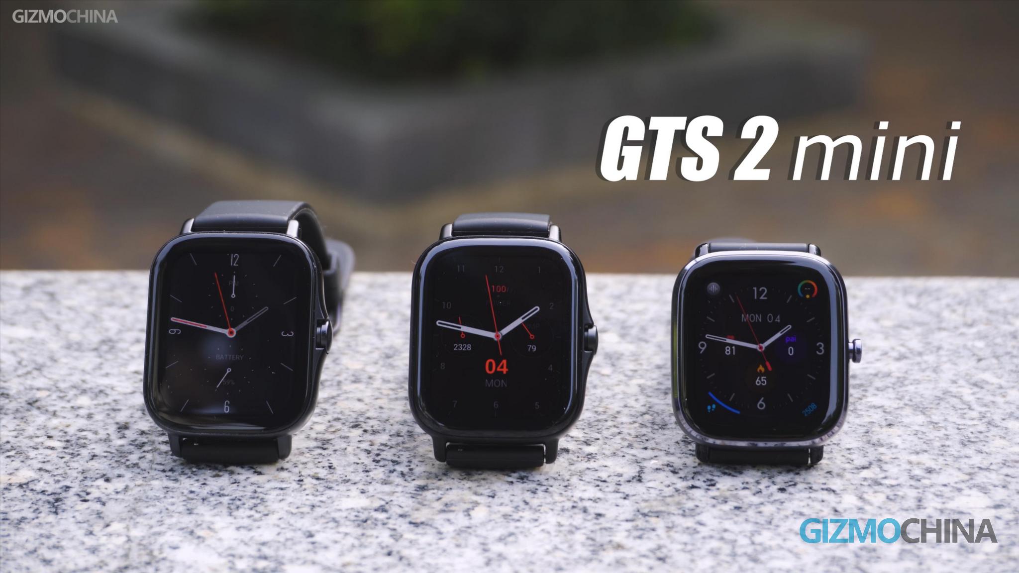 amazfit gts vs gts 2