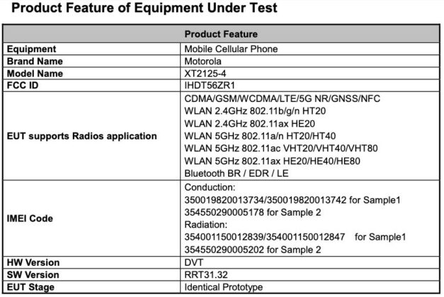 Motorola Nio’s FCC and TUV certifications reveal key details, launch seems near 3