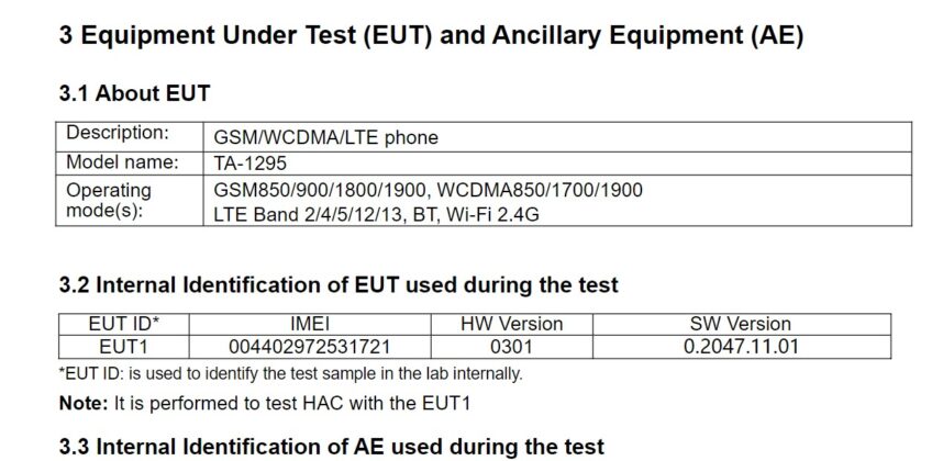 Nokia TA-1295 4G Flip phone running KaiOS spotted on FCC certification 6 Nokia TA-1295 Flip Phone FCC