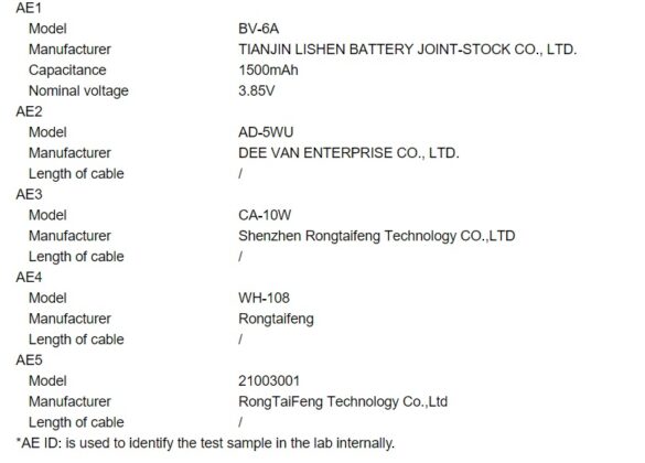 Nokia TA-1295 Flip Phone FCC