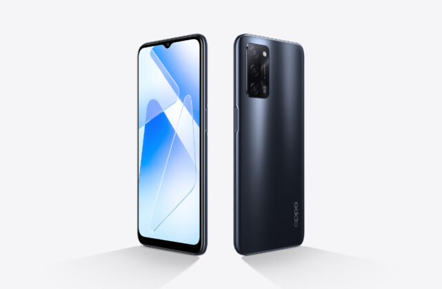 OPPO A55 5G Rhythm Black Featured