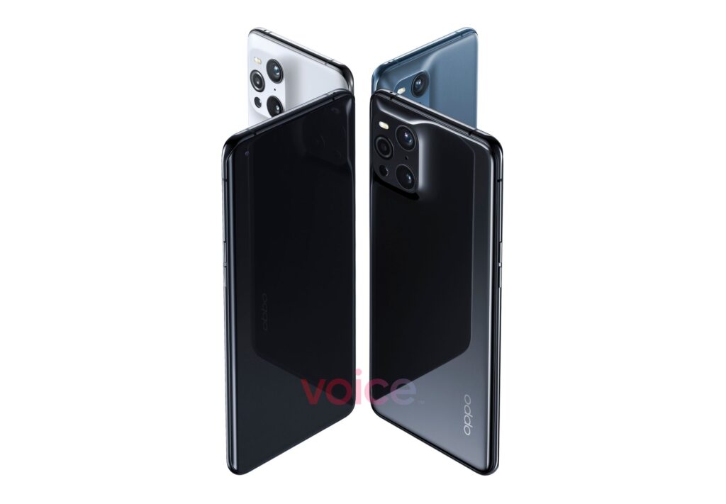OPPO Find X3 Pro render
