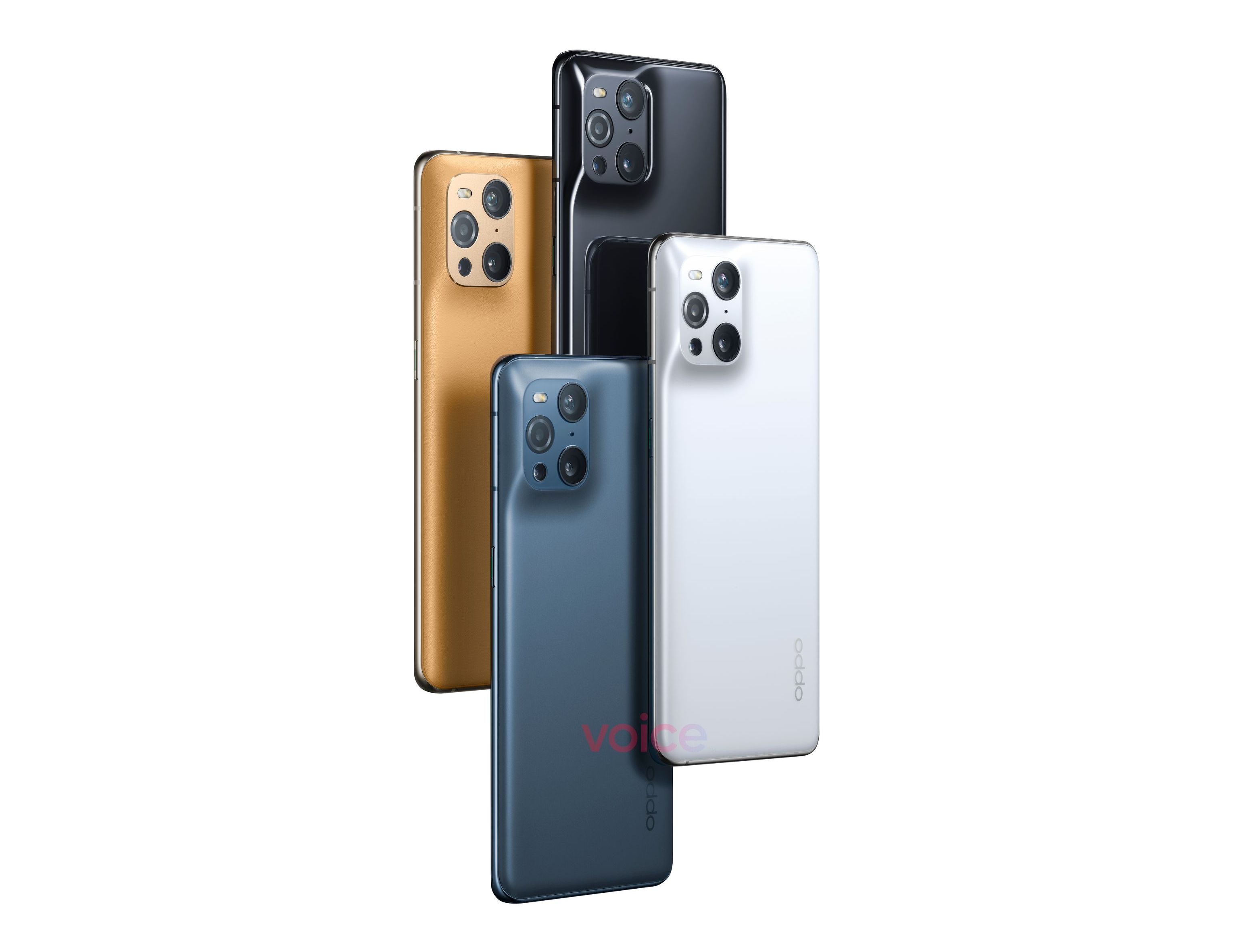 OPPO Find X3 Pro render