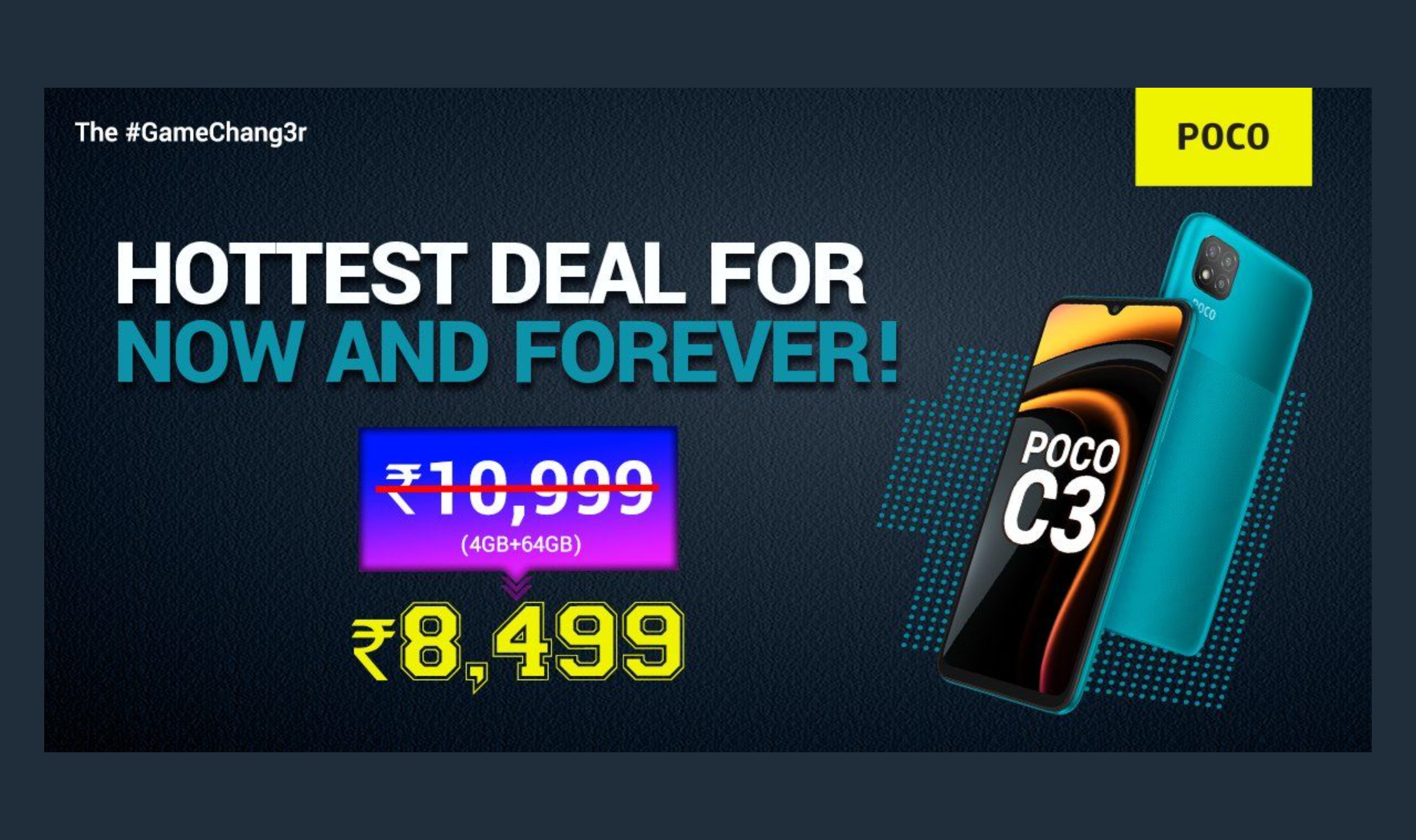POCO C3 Price Cut India
