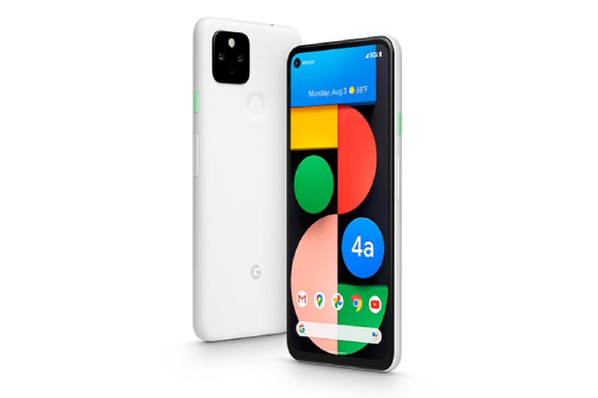 Google Pixel 4a 5G Clearly White