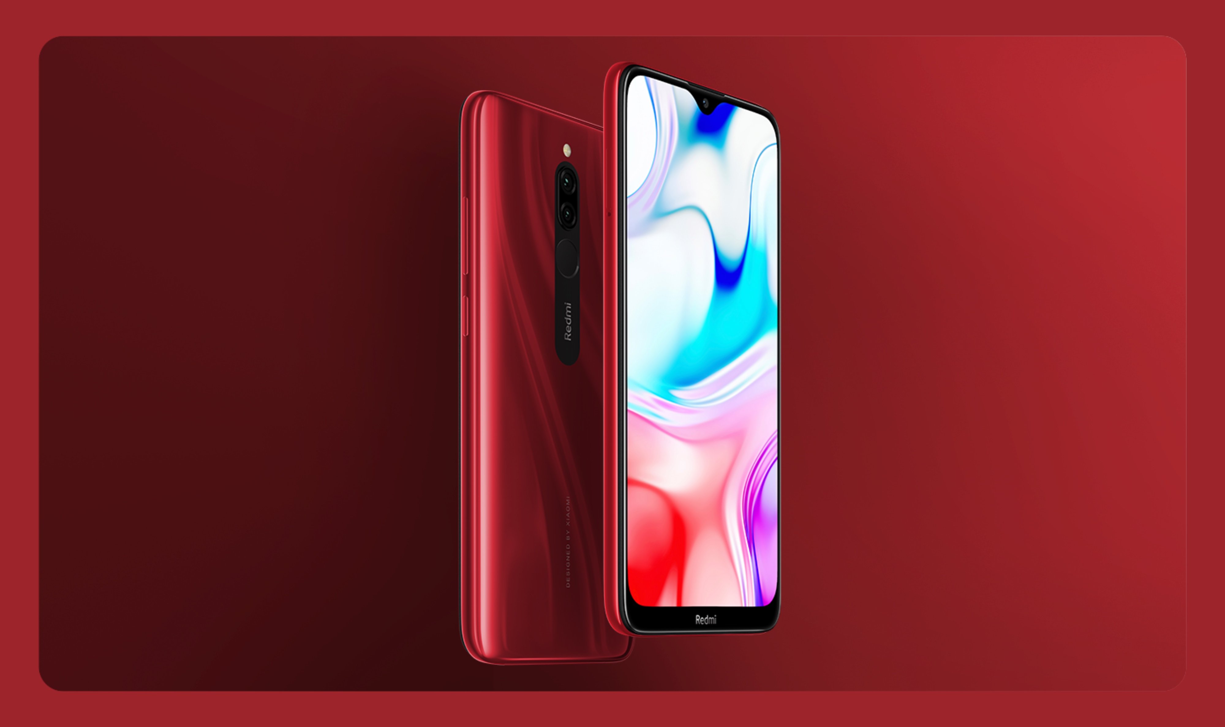 Redmi 8 Ruby Red Featured