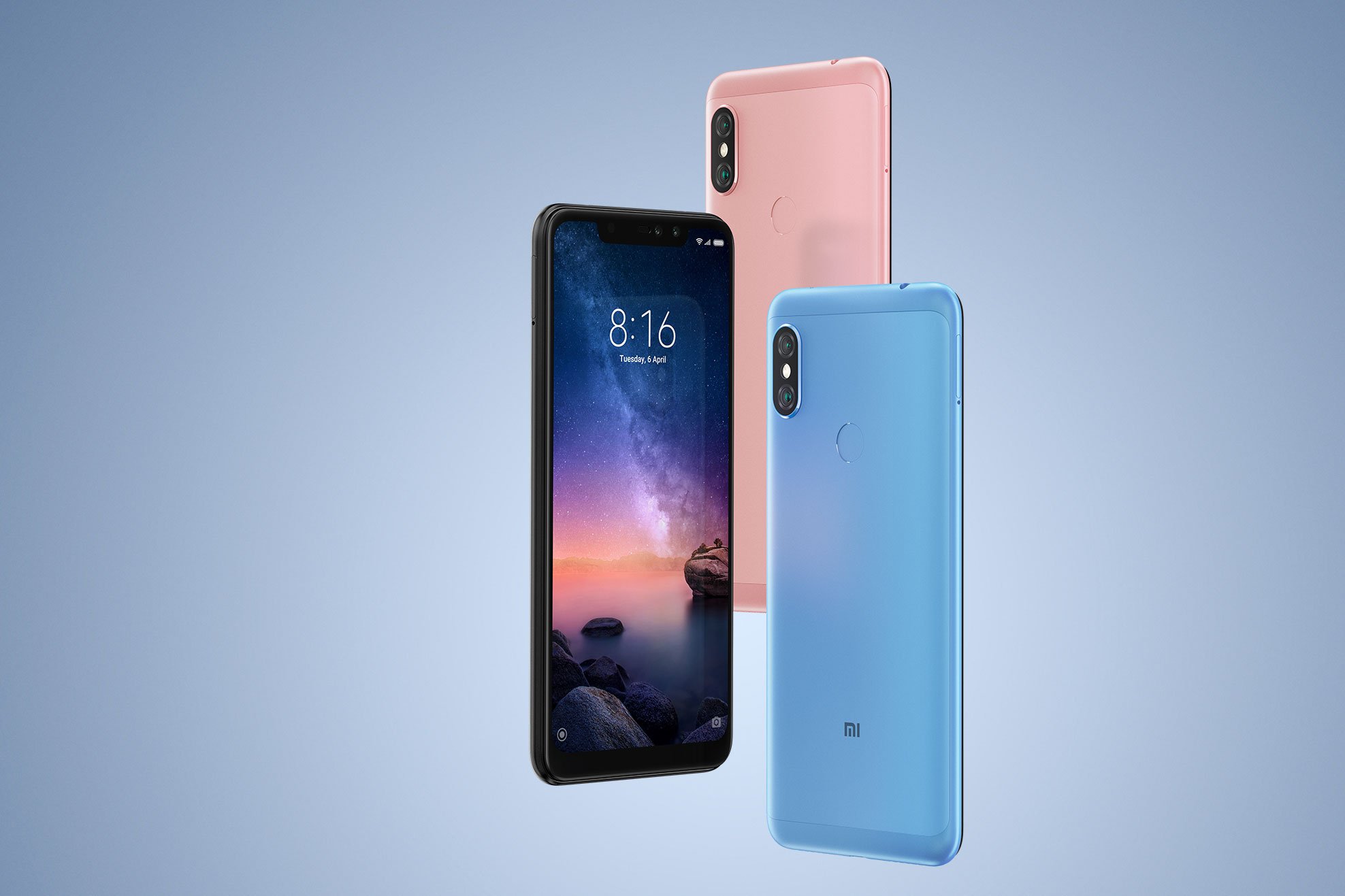 Redmi Note 6 Pro All Colors Featured