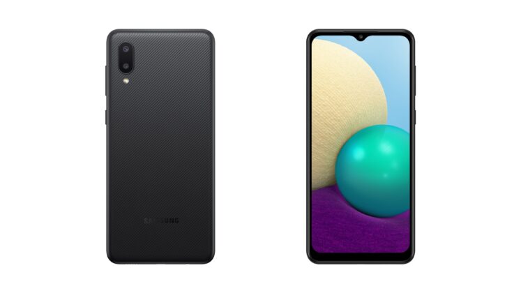 Samsung Galaxy A02 Denim Black Featured