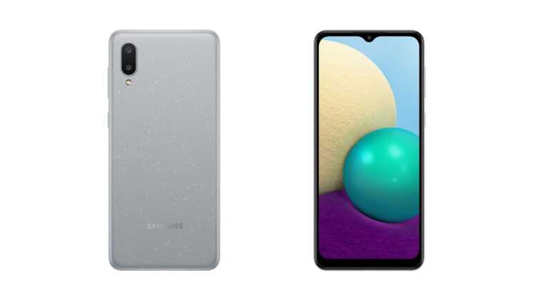 Samsung Galaxy A02 goes official with MediaTek MT6739W SoC and Android 10 8 Samsung Galaxy A02 Denim Gray Featured