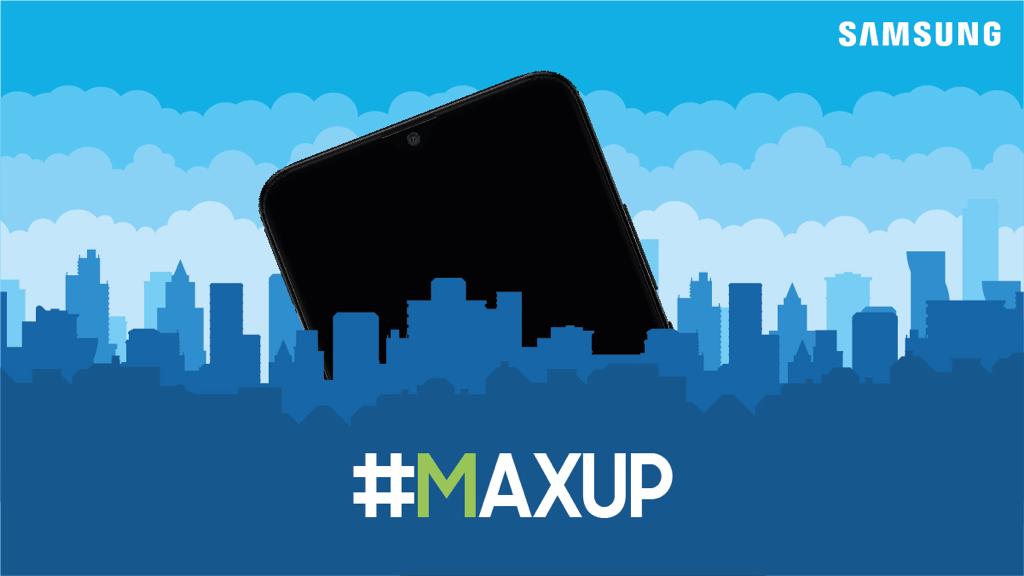 Fuga de póster teaser para Samsung Galaxy M MAXUP