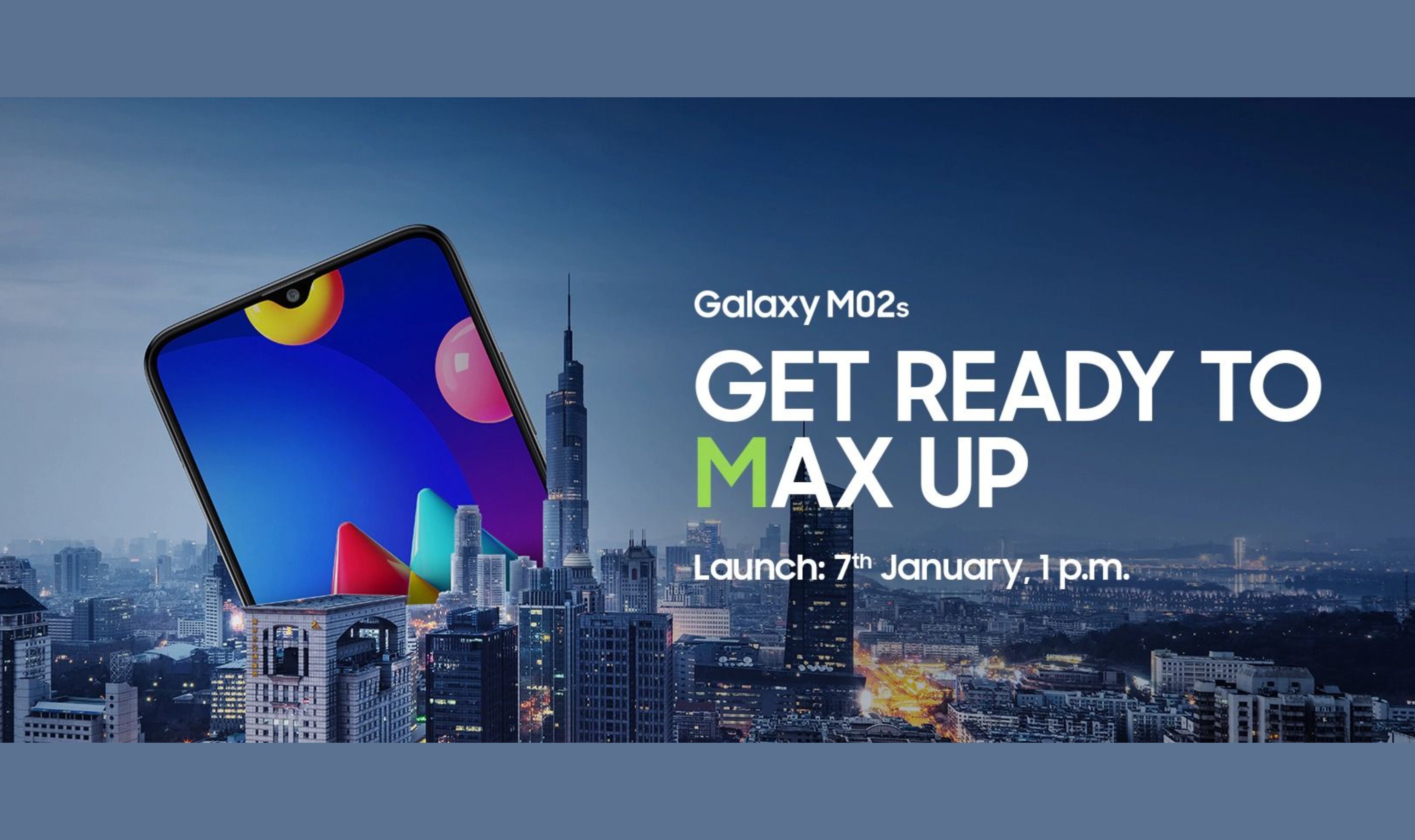 Samsung Galaxy M02s India Launch Date