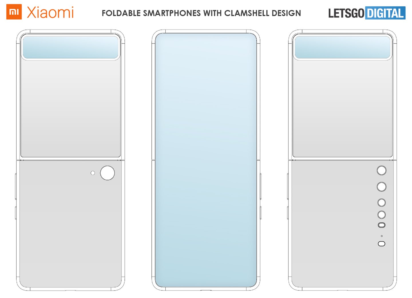 Estos son los 7 móviles plegables patentados de Xiaomi. Aplicaciones Android