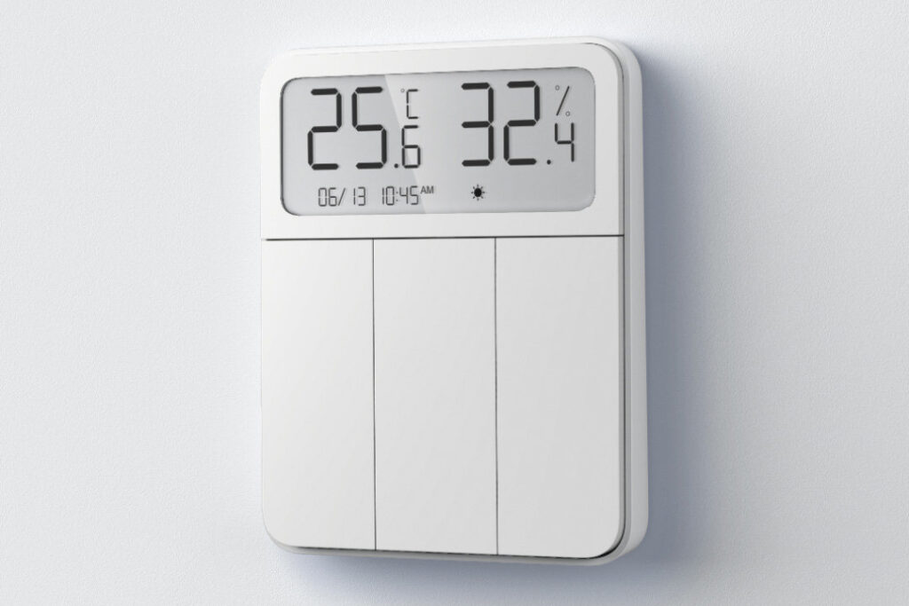 The new Xiaomi MIJIA thermostat is also a smart switch Gizmochina