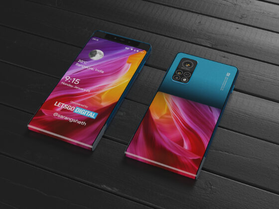 Xiaomi Slider Rollable Full Screen Smartphone Design Patent 02