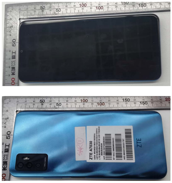 ZTE A7030 FCC Images Leak
