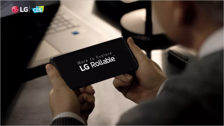 LG rollable Smartphone