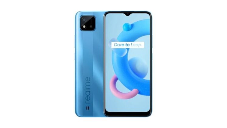 realme C20 Blue Featured