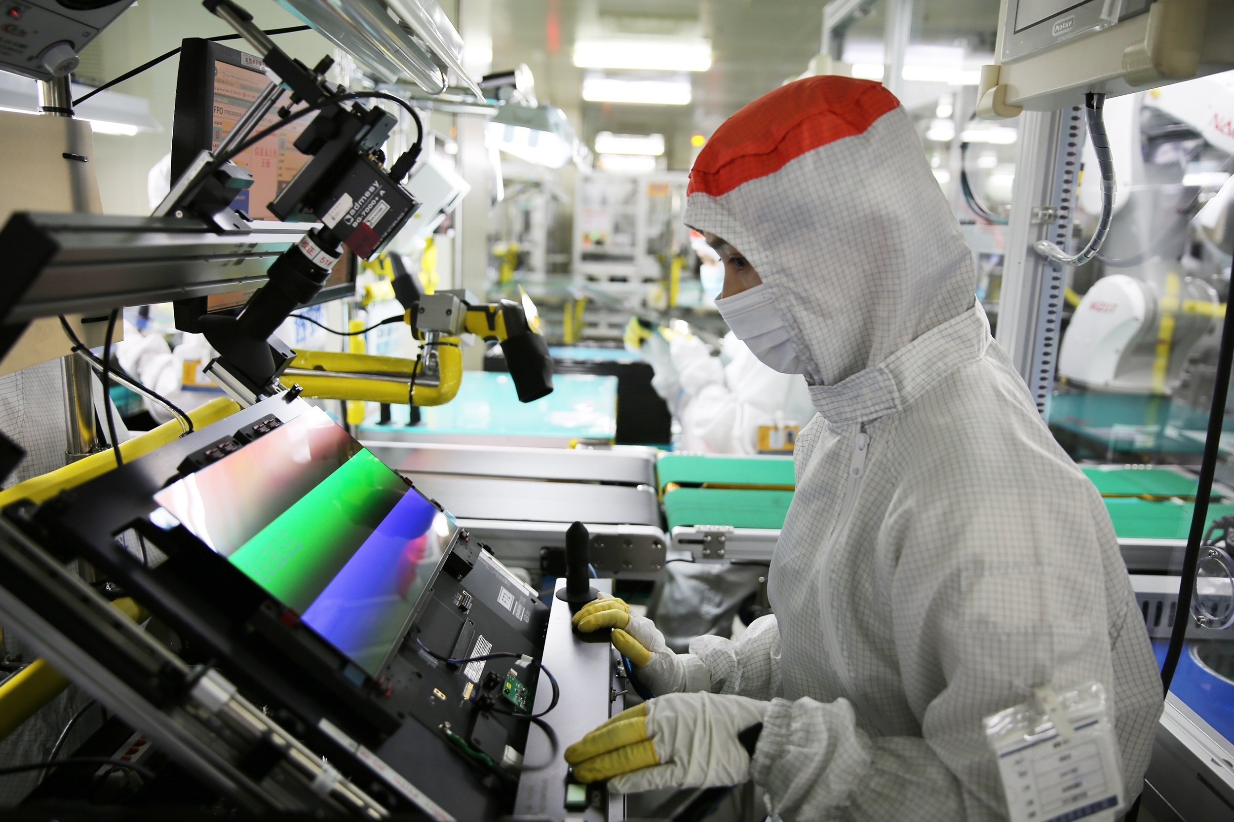 lcd panel manufacturing india factory